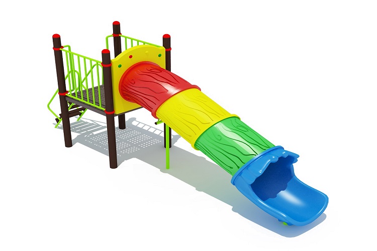 Tube Straight Slide Deck Height 4 ft Manufacturer in Delhi