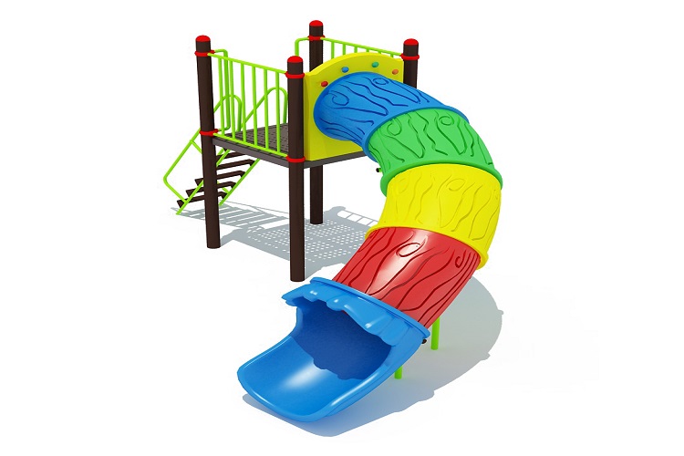 Tube Curve Slide Deck Height 5 ft. Manufacturer in Delhi