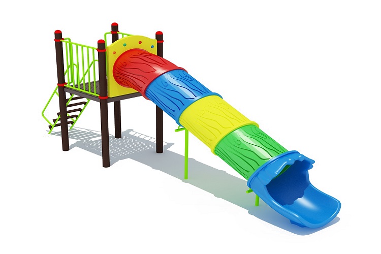 Tube Slide Straight Deck Height 5 ft. Manufacturer in Delhi